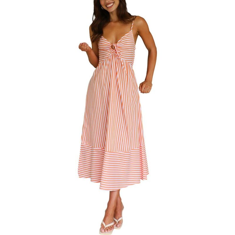Deli S Womens Delli.S Sleeveless Midi Dress